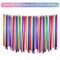 Rainbow Satin Ribbon 87.5 Yds × 2 Inch Wide Colorful Ribbon 8 Rolls Assorted Bulk Ribbons Set for Gift Wrapping DIY Crafts Tassel Garland Fiesta Party Classroom Outdoor Ribbon Decorations